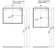 Aquanet Мебель для ванной Эмбер 105 подвесная черная матовая – фотография-48