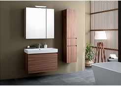 Aquanet Тумба с раковиной Нью-Йорк 100 орех – фотография-6