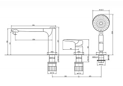 BelBagno Душевая система Ancona ANCONA-BVD3-CRM хром – фотография-2