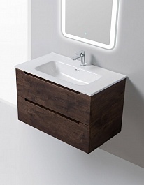 BelBagno Мебель для ванной ETNA 800 Rovere Moro	 – фотография-4
