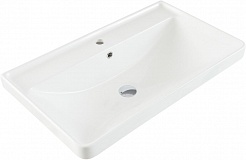 Aquanet Мебель для ванной Вега 80 подвесная белая глянцевая – фотография-17