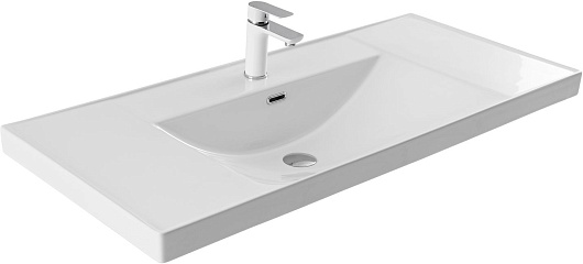 Aquanet Тумба с раковиной Nova Lite 2.0 110 подвесная дуб рустикальный – фотография-10