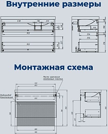 Aquanet Тумба под раковину Nova Lite 2.0 100 L подвесная бежевая матовая – фотография-8