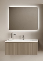 Sancos Мебель для ванной Code 100 серо-бежевая