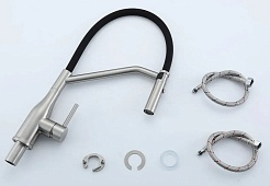 Frap Смеситель для кухни G4098-15 сатин – фотография-3