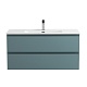 BelBagno Тумба под раковину Kraft 100 подвесная Голубой матовый – фотография-18