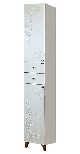 Misty Пенал для ванной Вирджиния 35 L бабочка – фото-1