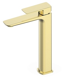 Oliveeka Смеситель для раковины D OL-239003-BG золотой матовый – фотография-1