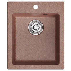 Mixline Мойка кухонная ML-GM14 терракотовая – фотография-1