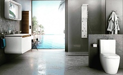 Creavit Чаша для унитаза Grande GR360.00000 с биде – фотография-2