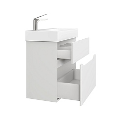 Jorno Тумба с раковиной Folk 65 белая – фотография-2