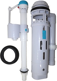 Azario Унитаз-компакт Black Queen AZ-8380 безободковый с бачком с сиденьем микролифт черный матовый – фотография-14