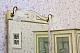 Sanflor Мебель для ванной Адель 65 белая, патина золото – картинка-13