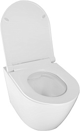 Azario Унитаз подвесной Nova AZ-2217 безободковый белый – фотография-8