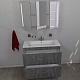 Какса-а Мебель для ванной Сити 85 серый гранит – фотография-10