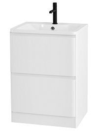 BelBagno Мебель для ванной Albano 70 напольная Bianco Lucido – фотография-5