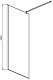 Aquatek Душевая перегородка 120x200 AQ WIW 14020CH с держателем профиль хром стекло прозрачное – картинка-11