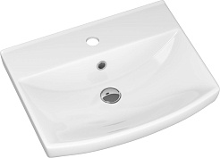 Misty Тумба с раковиной Сканди 50 подвесная белая/дуб крафт золотой/антрацит – фотография-7