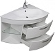 De Aqua Тумба с раковиной Трио Люкс 90 R – картинка-27