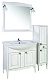 ASB-Woodline Зеркало для ванной Модена 85 белый, массив ясеня – фотография-10
