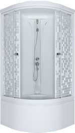 Triton Душевая кабина Стандарт 90/90 В с полочкой Щ0000061834 – фотография-1