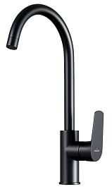 Mixline Смеситель для кухни 35k ML14-032BL чёрный – фотография-2