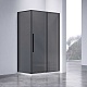 Vincea Душевой уголок Slim-N 120x80 VSR-4SN8012CGB профиль черный стекло тонированное – фотография-9