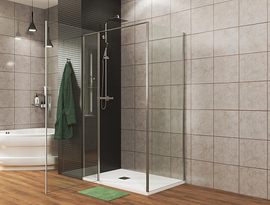 Allen Brau Душевой уголок Priority 90x100 3.31001.00/3.31019.00 хром – фотография-8