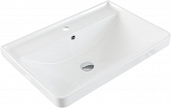 Aquanet Мебель для ванной Ирис New 70 2 ящика подвесная белая глянцевая – фотография-13