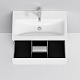 Am.Pm Мебель для ванной Gem 75 глянец белый, напольная, с 2 ящиками – картинка-17