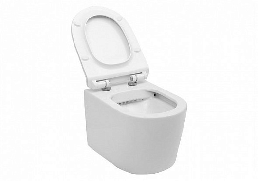 Aquanet Унитаз подвесной Rimless ATAGO-W BL-104N-WHT – фотография-4