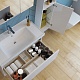 Dreja Мебель для ванной Perfecto 90 подвесная белая – картинка-42