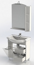 Aquanet Мебель для ванной "Асти 75" с б/к (180321) – фотография-6