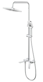 Azario Душевая стойка Conda AZ-K2411 хром – фотография-1