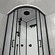 Triton Душевая кабина Прайм-Блэк-Вельвет 90x90 А – фотография-21