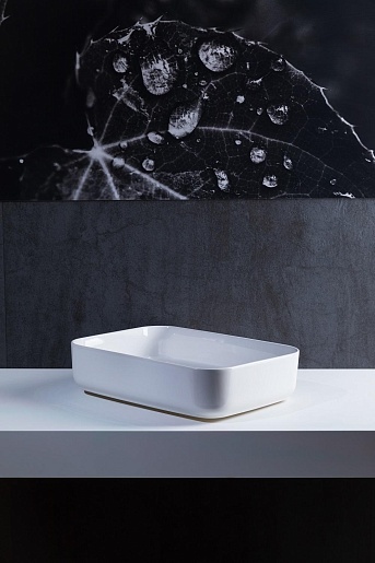 Allen Brau Мебельная накладная раковина Fantasy 50 4.11021.20 белый глянец – картинка-3