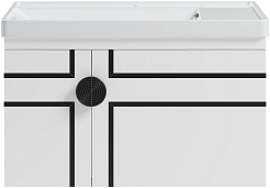 Brevita Тумба под раковину Oslo 80 белая – фотография-1