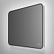 Vincea Зеркало 120x80 VLM-3VC120B-2 с ореольной подсветкой и антизапотеванием черное – картинка-9