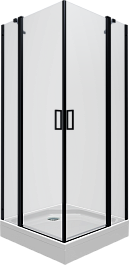 Triton Душевой уголок Тау-Блэк 90/90 Щ0000054038 – фотография-1