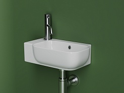 Ceramicanova Раковина Element 40/24 CN6074R белая – фотография-4