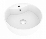 Teymi Раковина накладная в ванную Lina S D40 белый матовый T50191