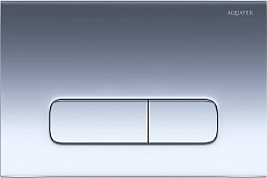 Aquatek Унитаз подвесной Вега AQ1905-00 в комплекте с инсталляцией Standard INS-0000012 с клавишей смыва KDI-0000016 глянцевый хром и крепления KKI-0000001 – фотография-4