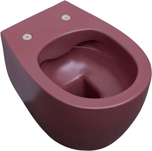 Allen Brau Чаша подвесного унитаза Fantasy 4.11004.BD бордо – картинка-9