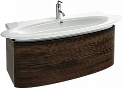 Jacob Delafon Тумба с раковиной Presquile 130 палисандр – фотография-1