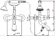 Cezares Смеситель напольный ATLANTIS-NOSTALGIA-VDP-02 для ванны с душем – картинка-6