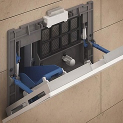 Geberit Кнопка смыва Sigma 40 115.600.SQ.1 с системой очистки воздуха – фотография-6