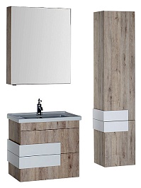 Aquanet Тумба с раковиной "Мадейра 70" дуб кантри – фотография-2