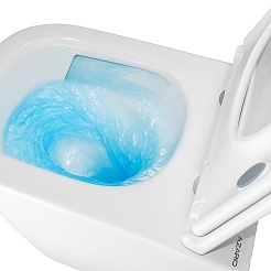 Azario Унитаз подвесной Esconda AZ-2805E безободковый белый – фотография-13