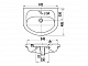Керамин Умывальник мебельный "Верона 61 Standart" – фотография-7