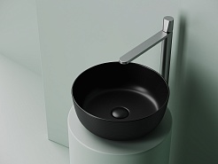 Ceramicanova Мебельная раковина Element 35 CN6073MB чёрный матовый – фотография-7